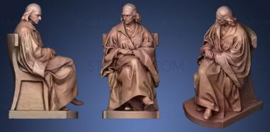 3D model Theodor Mommsen (STL)
